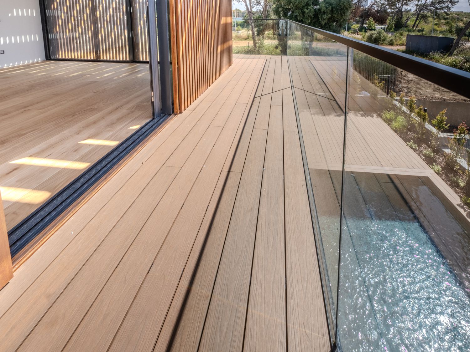 Terraço com jacuzzi